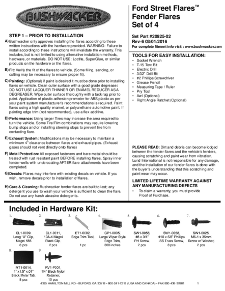 Installation Manual